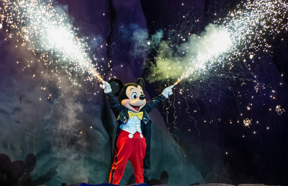 Mickey in Fantasmic